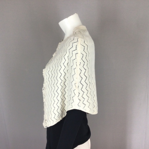 Cashmere capelette cape - Picture 2 of 4